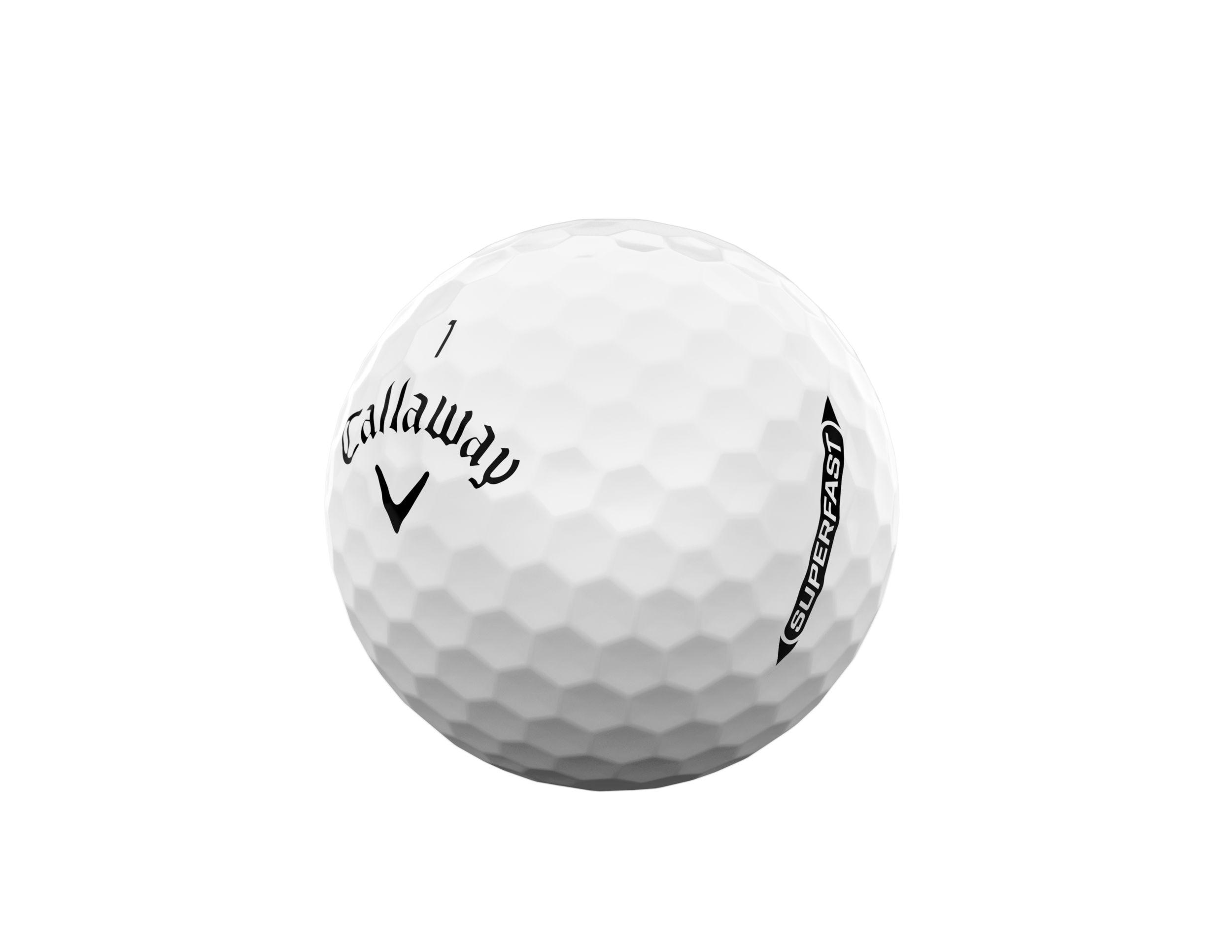 Callaway Men's Superfast Golf Ball - 15 Pack Front_Angled_Left