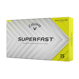 Callaway Men's Superfast Bold Golf Ball - 15 Pack Front_Angled_Left