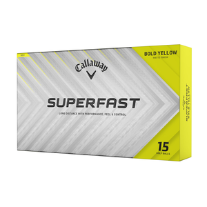Callaway Men's Superfast Bold Golf Ball - 15 Pack