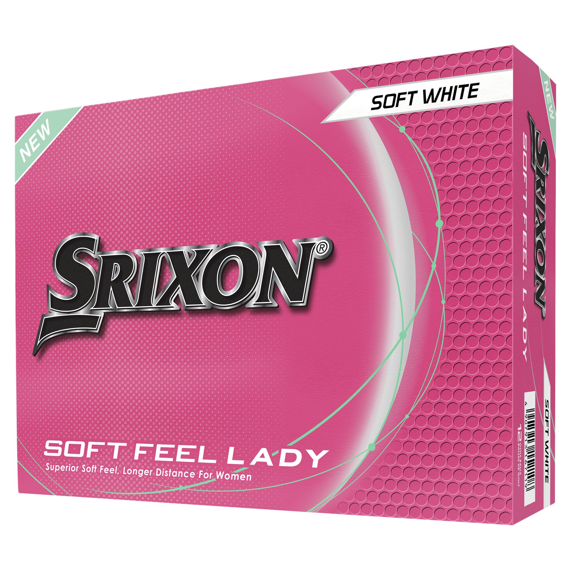 Srixon Soft Feel Lady 9 Women's Golf Ball - 12pk