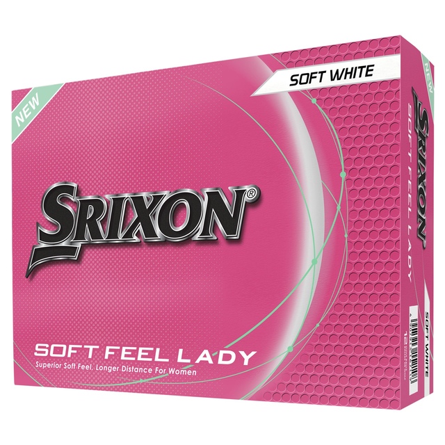 Srixon Soft Feel Lady 9 Women's Golf Ball - 12pk