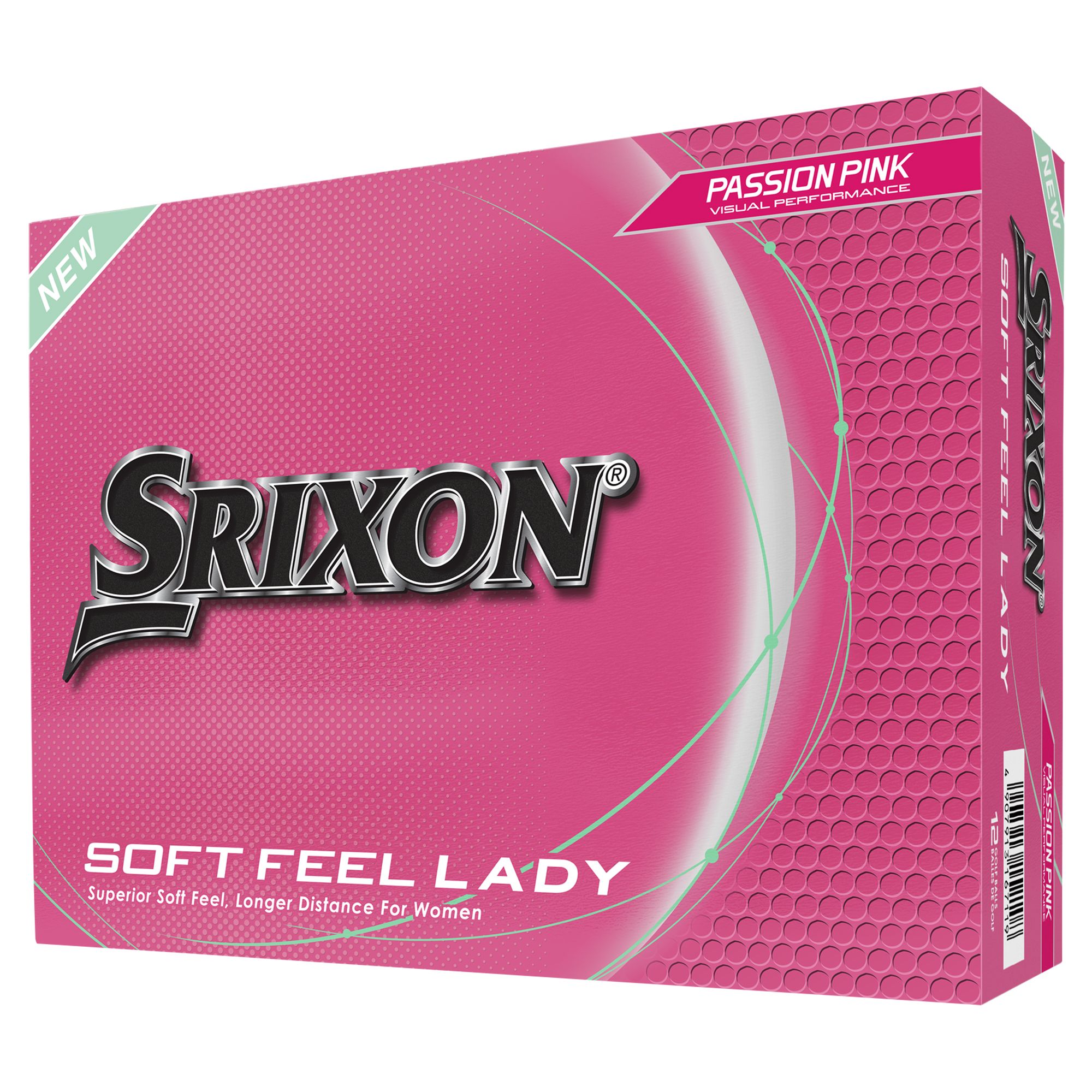 Srixon Soft Feel Lady 9 Women's Golf Ball - 12pk