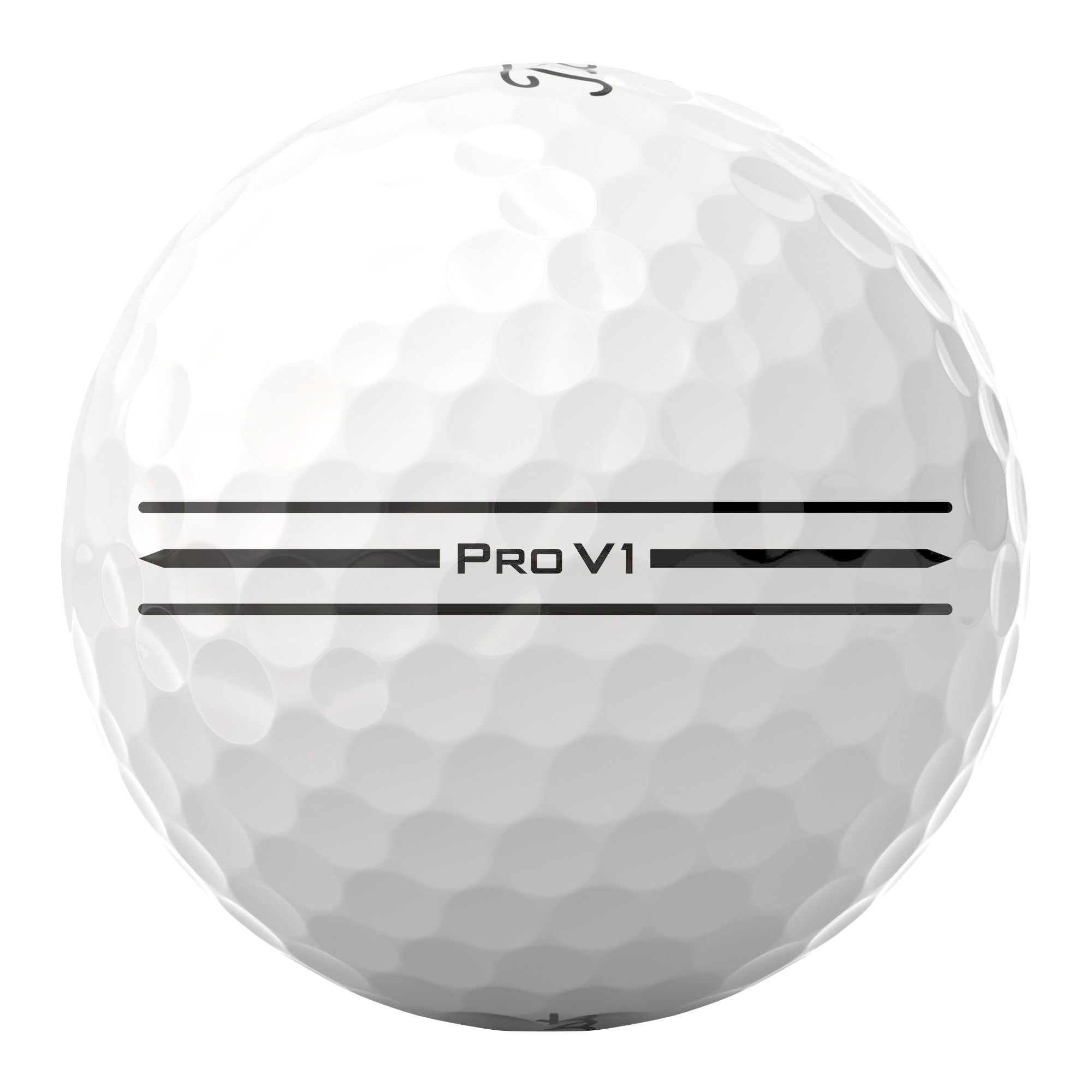 Titleist Pro V1 Enhanced Alignment Golf Balls - 12 Pack Front_Flat