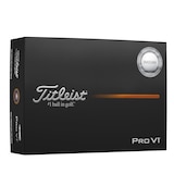 Titleist Pro V1 Enhanced Alignment Golf Balls - 12 Pack Front_Angled_Right