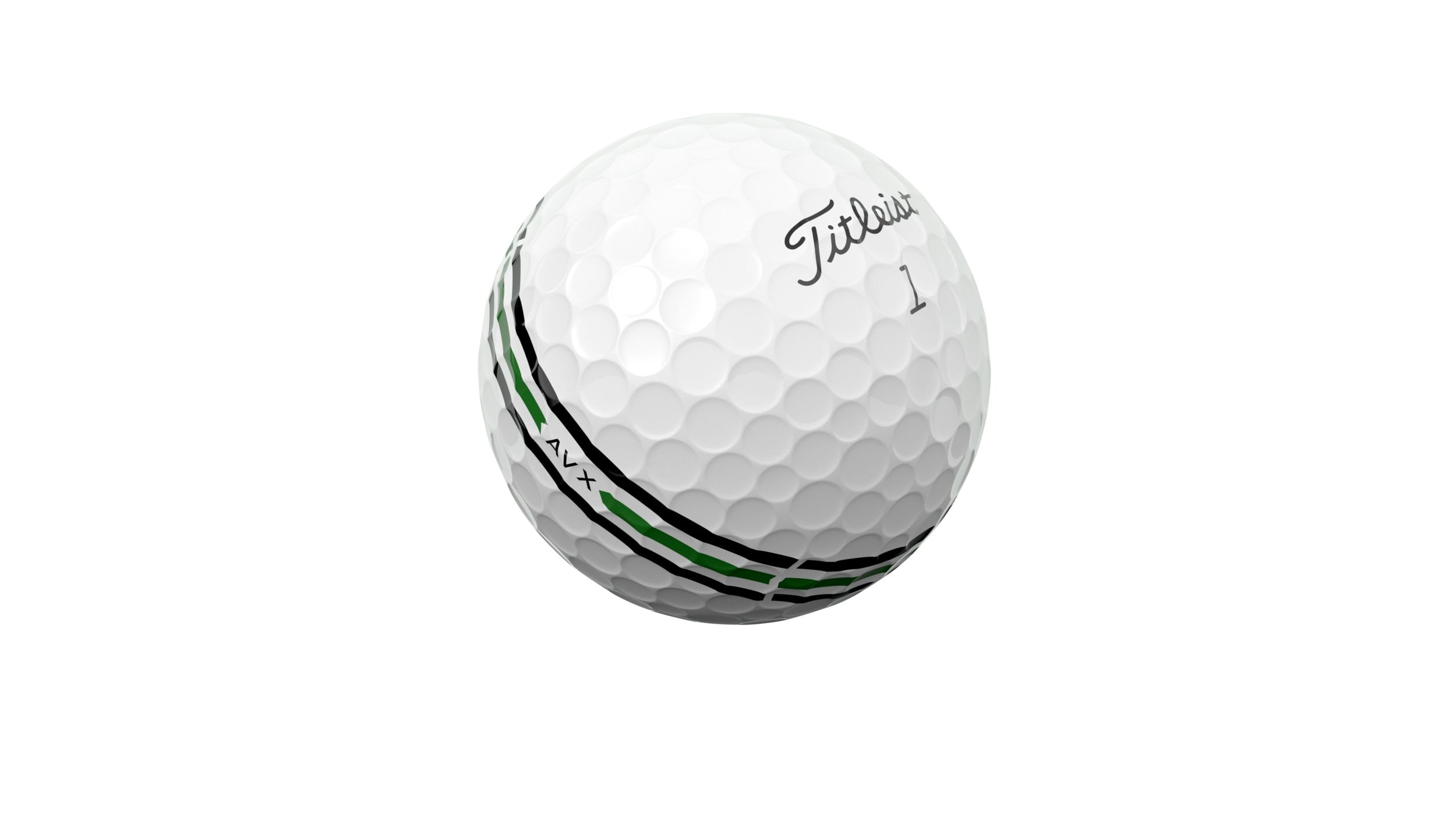 Titleist AVX Men's Golf Balls - 12pk Front_Angled_Right