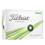 Titleist Men's Velocity Golf Balls - 12pk Front_Angled_Right