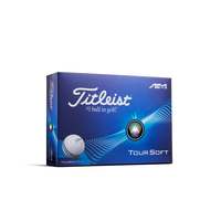 Titleist Tour Soft Men's Golf Balls - 12pk Front_Angled_Right