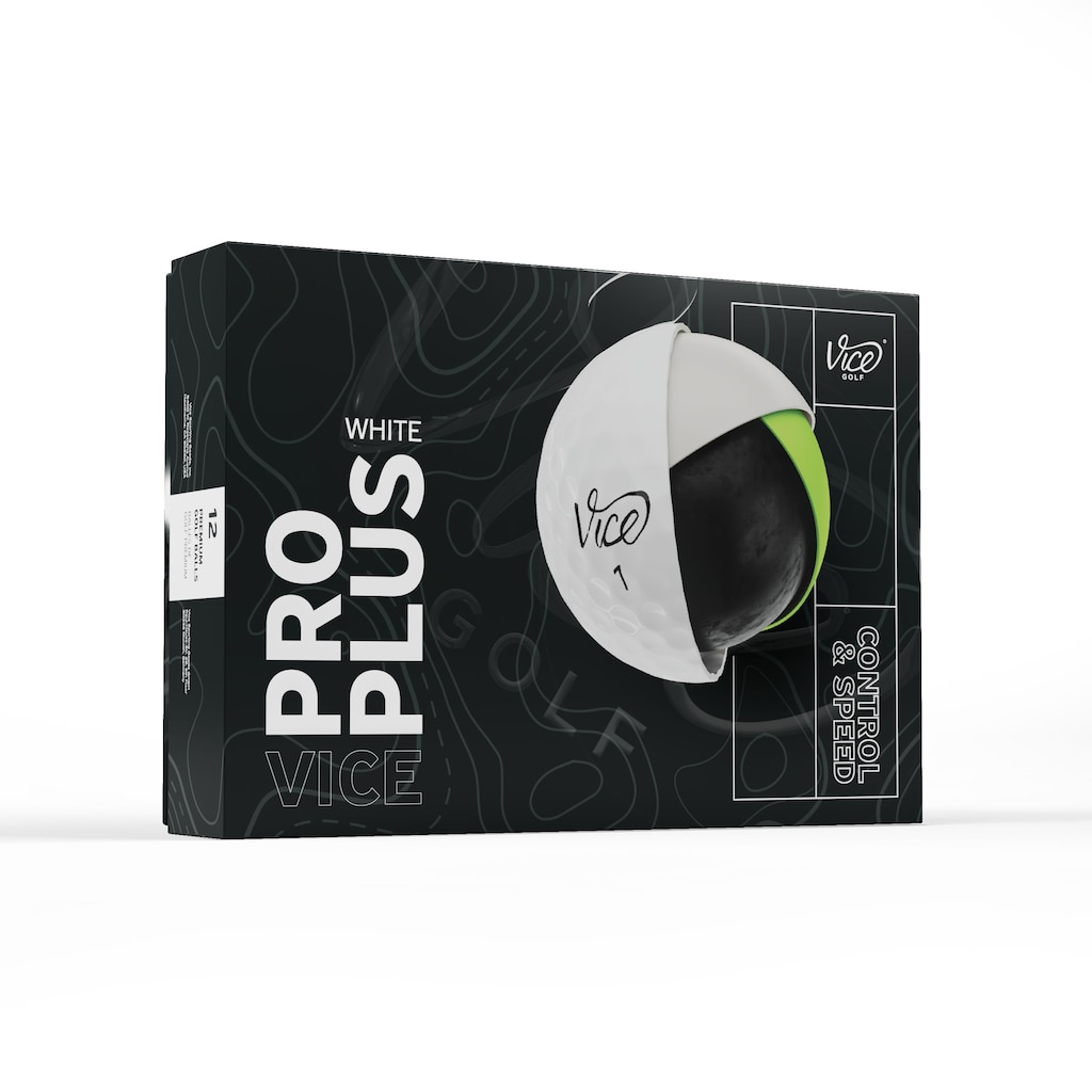 Vice Golf Pro Plus Golf Balls - 12 pk