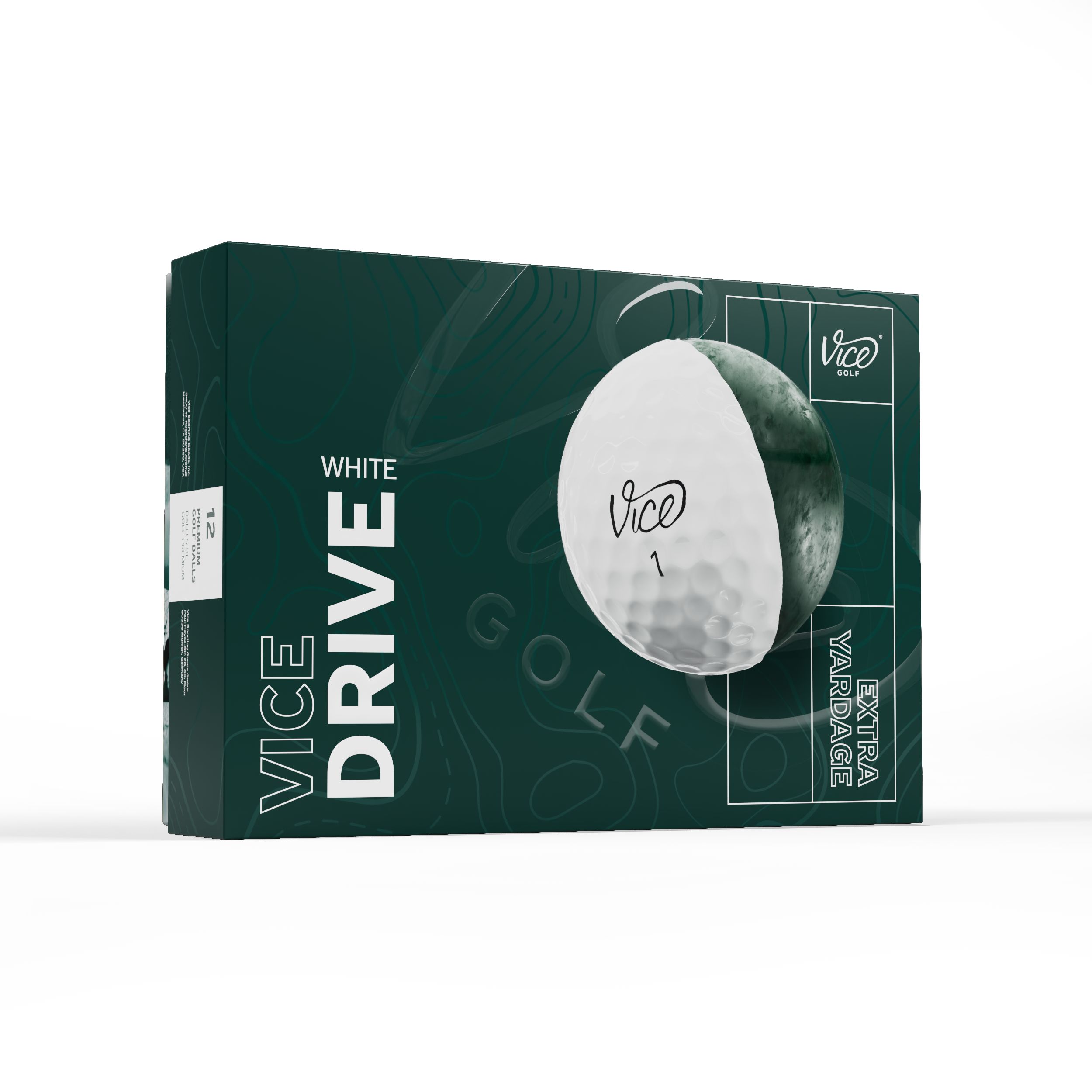 Vice Golf Drive Golf Balls - 12 Pack