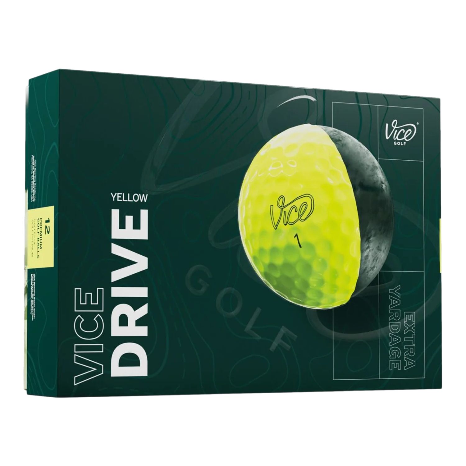 Vice Golf Drive Golf Balls - 12 Pack