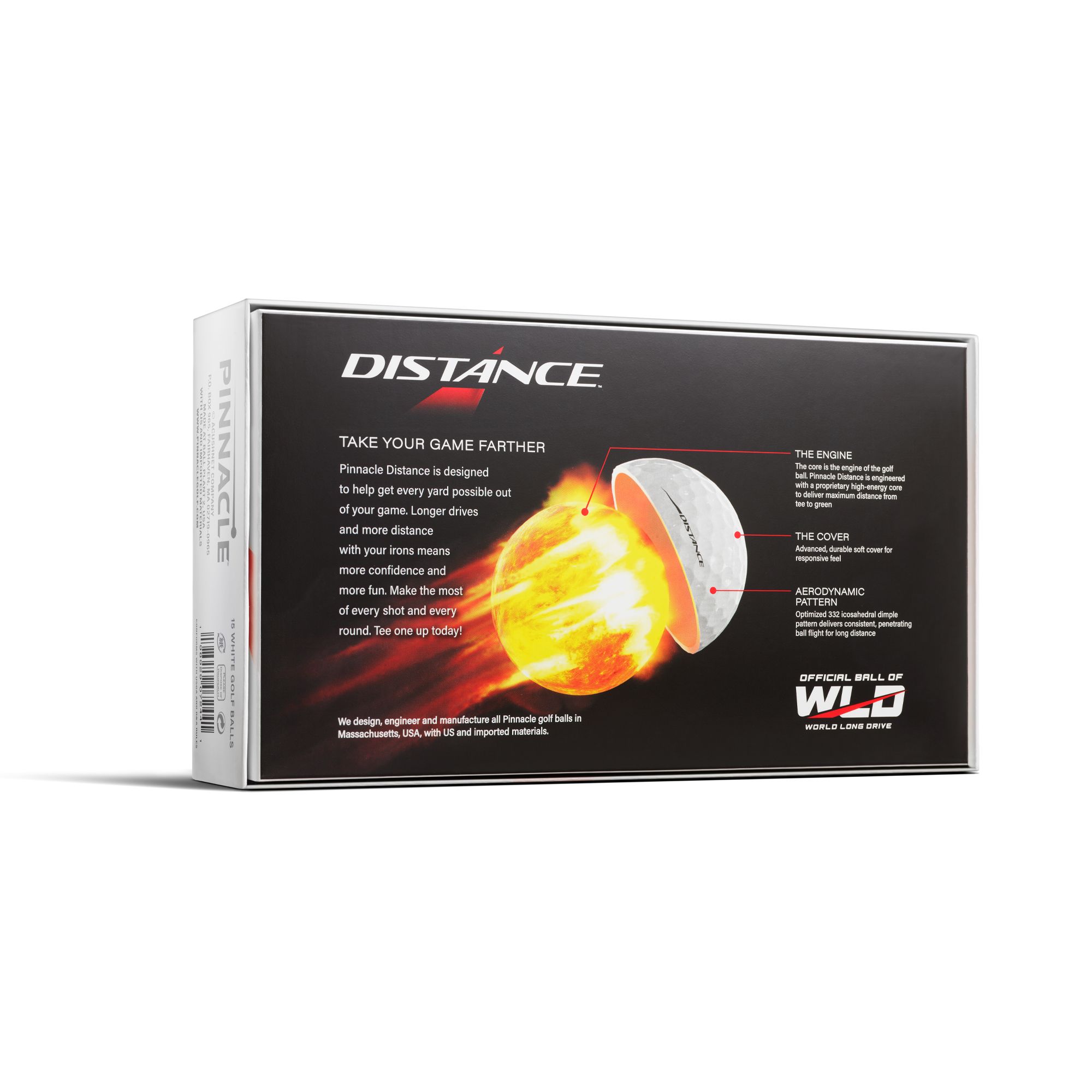 Pinnacle Men's Distance Golf Ball - 15 Pack
