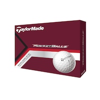 TaylorMade Rocketballz Soft Golf Balls - 12 Pack Front_Angled_Left