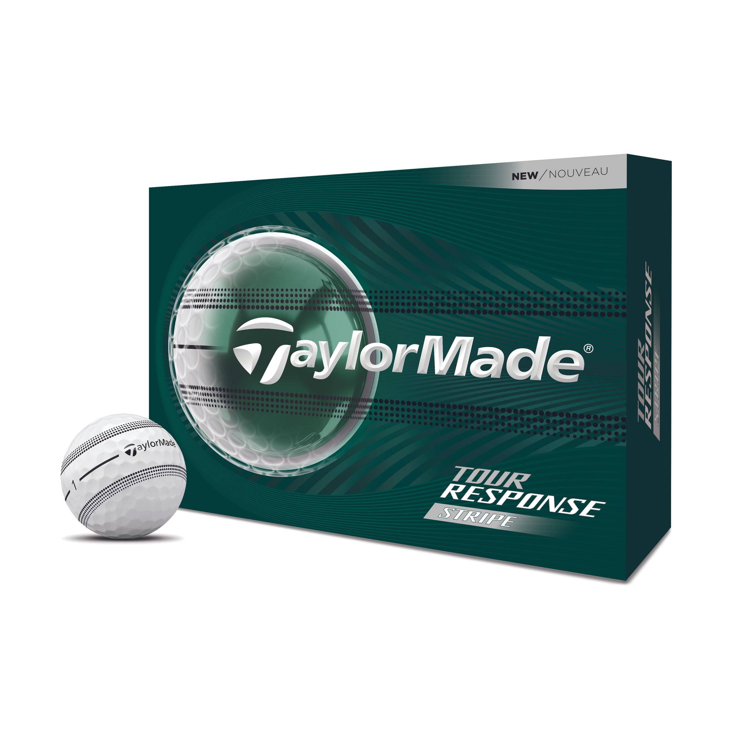 TaylorMade Tour Response Stripe 2026 Men's Golf Balls 12-pk Composite_or_Mixed