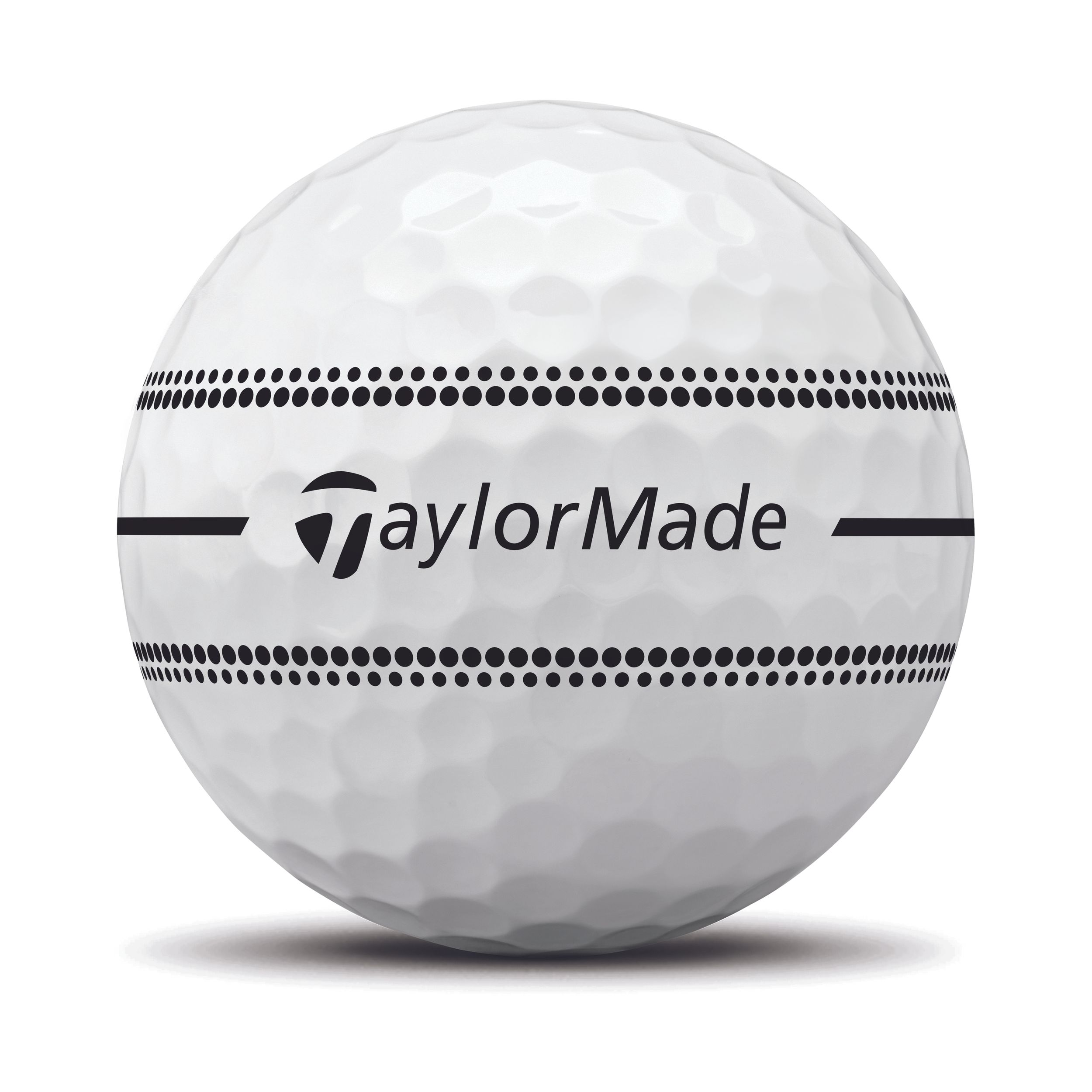 TaylorMade TP5 Stripe 2026 Men's Golf Balls 12-pk Front_Flat