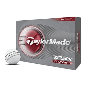 TaylorMade TP5X Stripe 2026 Golf Balls - 12pk