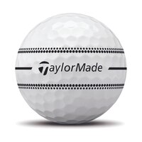 TaylorMade TP5X Stripe 2026 Men's Golf Balls 12-pk Front_Flat