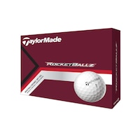 TaylorMade Rocketballz Speed Men's Golf Balls 24-pk Front_Angled_Left