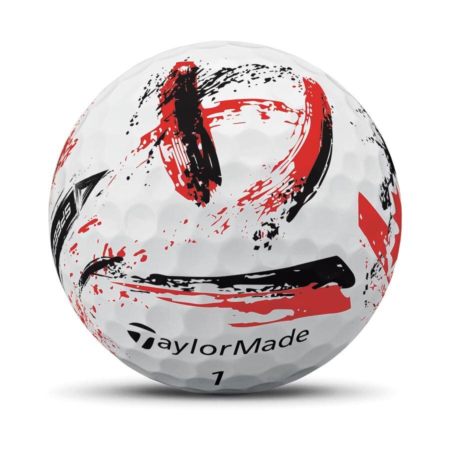 TaylorMade SpeedSoft Ink Men's Golf Balls Pack Front_Elevated
