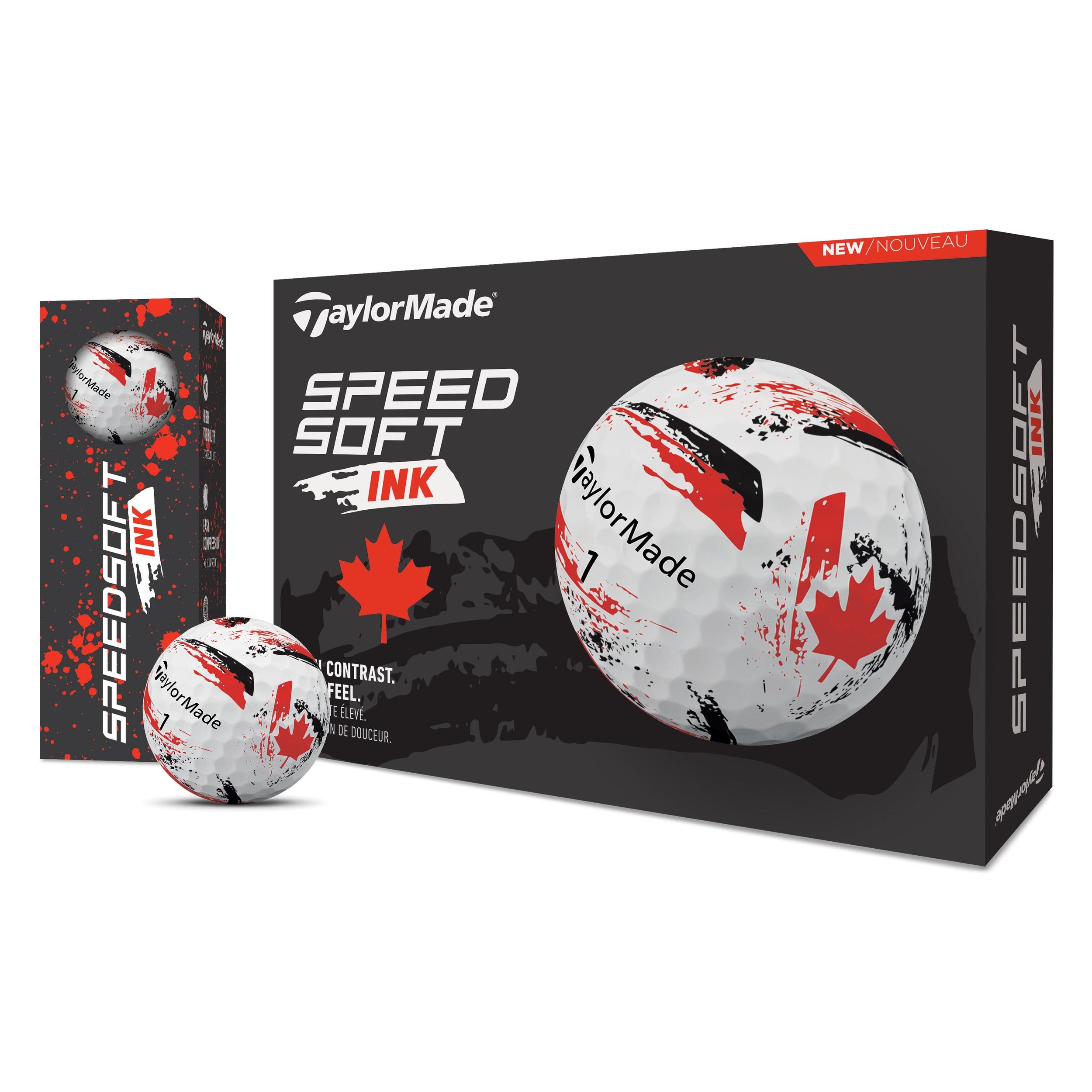 TaylorMade SpeedSoft Ink Men's Golf Balls Pack Composite_or_Mixed