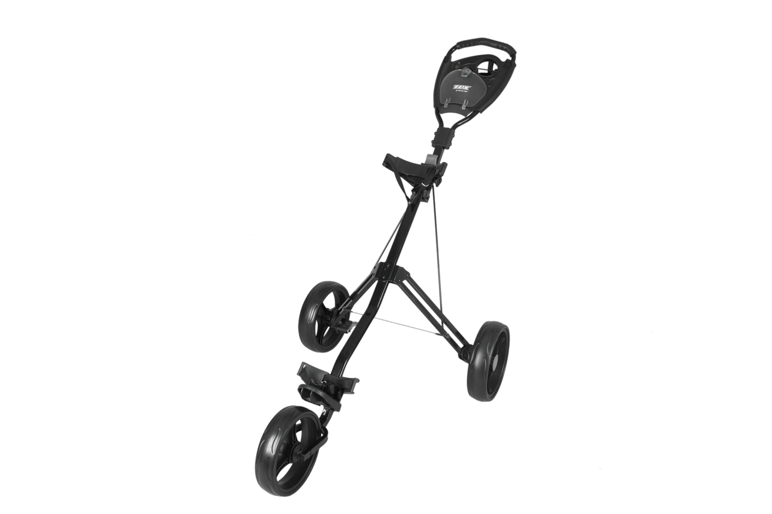 Powerbilt TPX GC2 Cart Front_Three_Fourths_Angled_Left