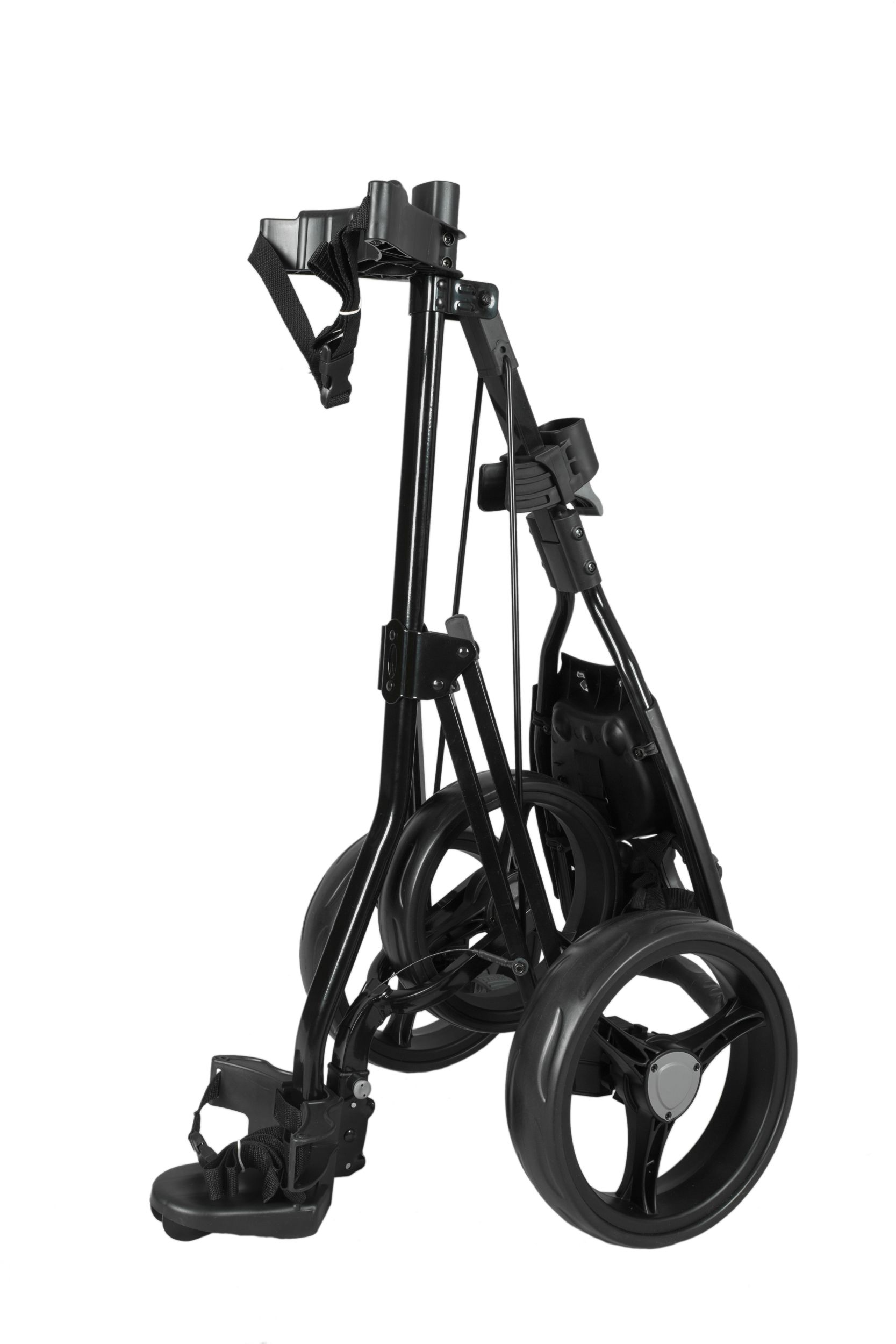 Powerbilt TPX GC2 Cart Front_Three_Fourths_Angled_Left