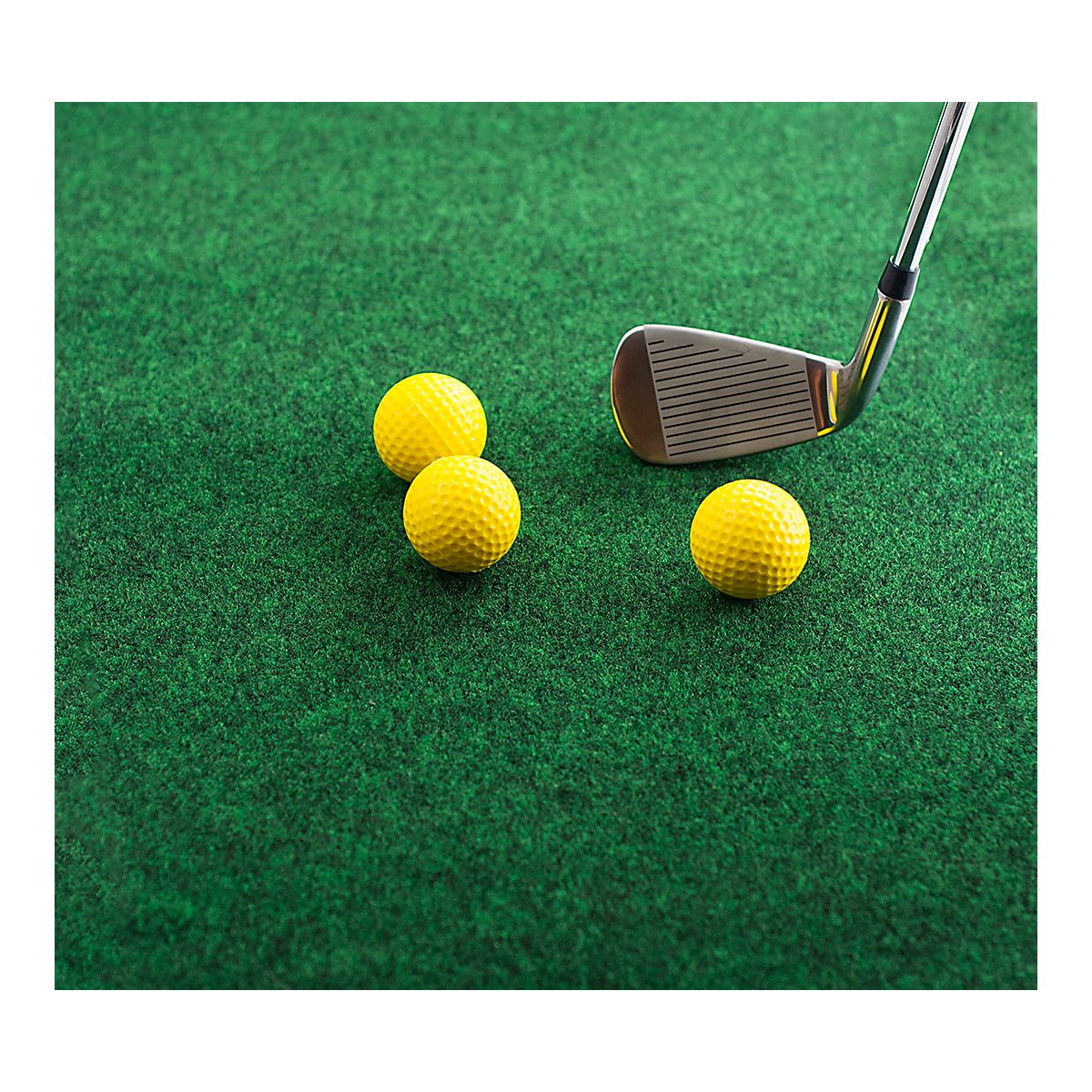 Jef Golf Dimpled Foam Practice Balls - 12 Pack