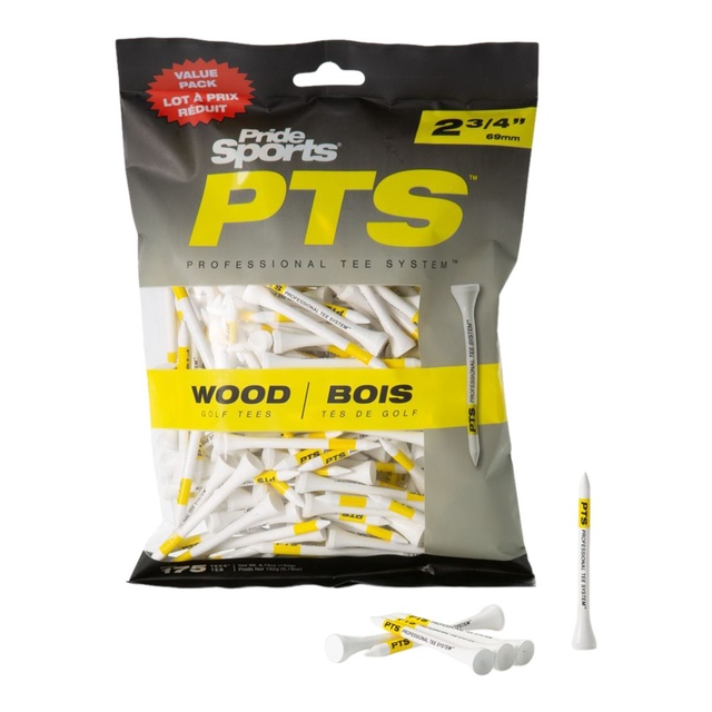 Pride Professional Tee System 2 3/4 Jumbo Golf Tees - 175pk Composite_or_Mixed