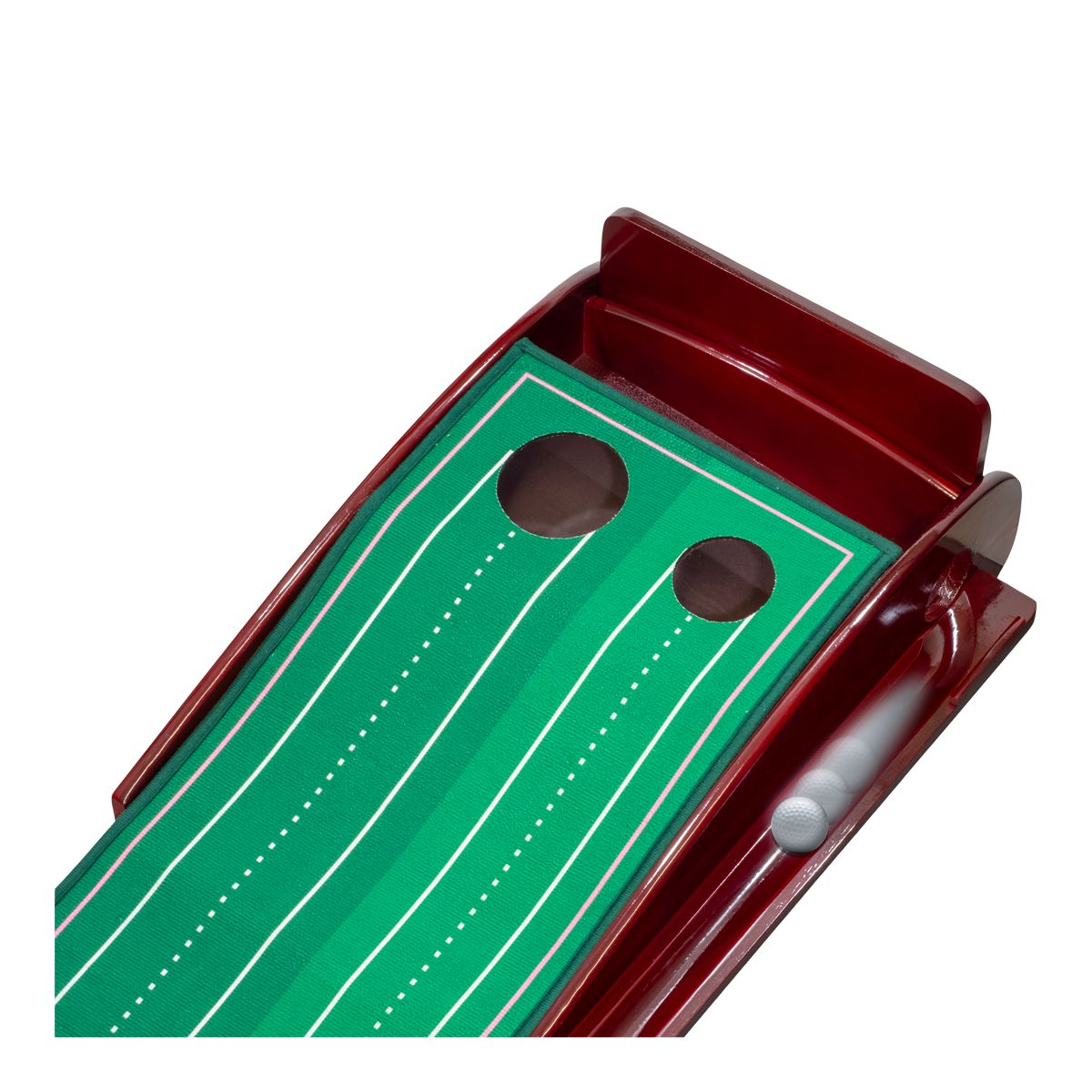 JEF World Of Golf Wood 2 Hole Putting Trainner Unit