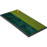 JEF World Of Golf Practice Mat With Swing Path Indicator Front_Three_Fourths_Angled_Right