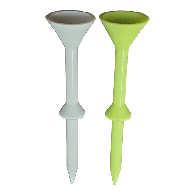 BIG TEE 3 1/4 Inch Oversized Plastic Golf Tee - 5 Pack Front_Flat
