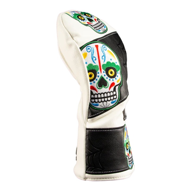 CMC Design Sugar Skull Driver Golf Headcover