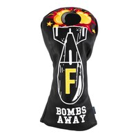 CMC Design F Bomb Driver Golf Headcover Front_Flat