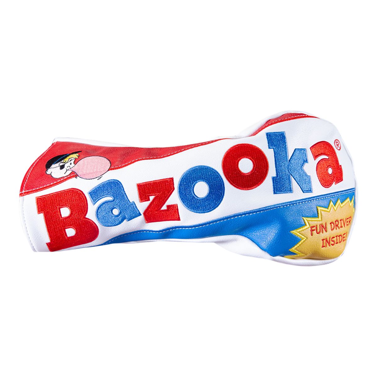 Couverture De Putter Bazooka Joe CMC Design Blade - Édition Limitée Rouge Blanc Bleu