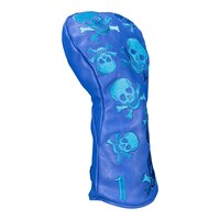 CMC Design Bones Driver Golf Headcover Front_Angled_Right