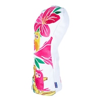 CMC Design Birdies Azalea Driver Golf Headcover Front_Three_Fourths_Angled_Left