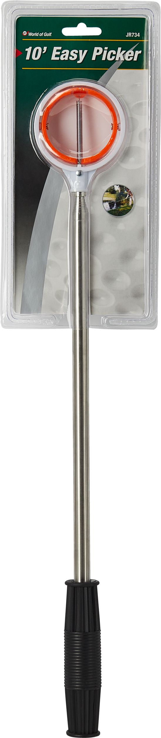 JEF Golf 10 FT Easy Reach Ball Retriever Front_Flat