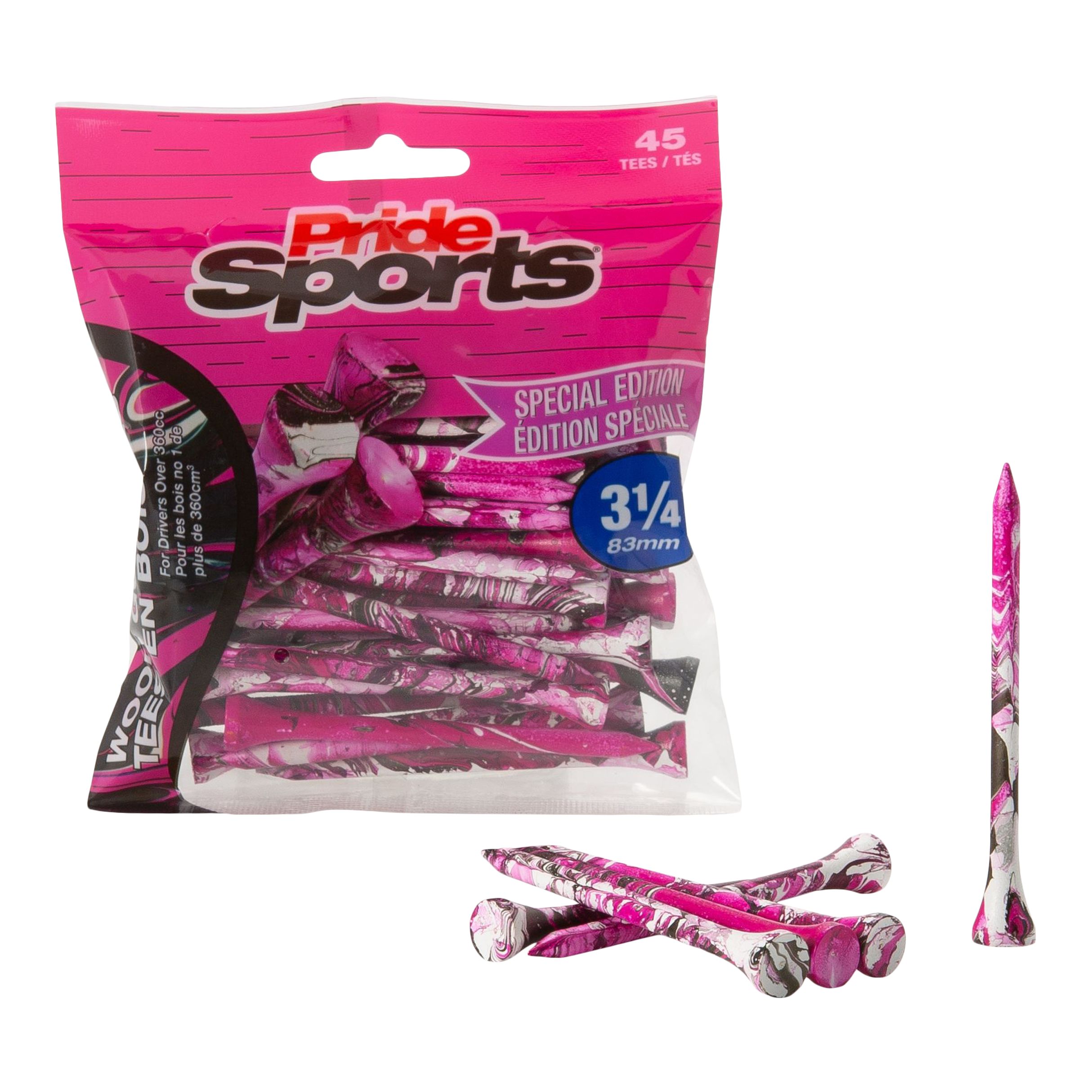 Pride Splatter 3 1/4 Golf Tees Composite_or_Mixed