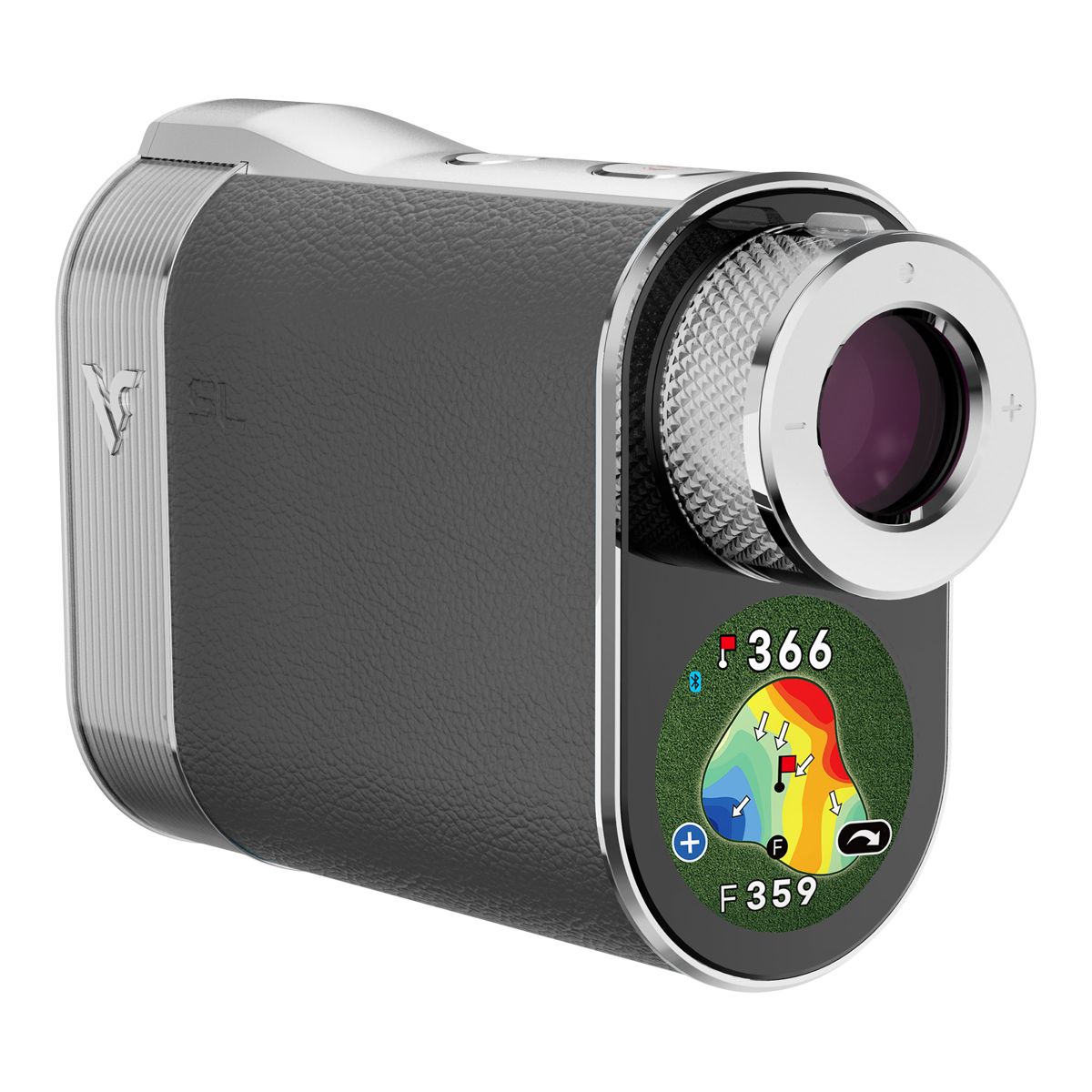 Voice Caddie SL3 Hybrid GPS Laser Golf Rangefinder