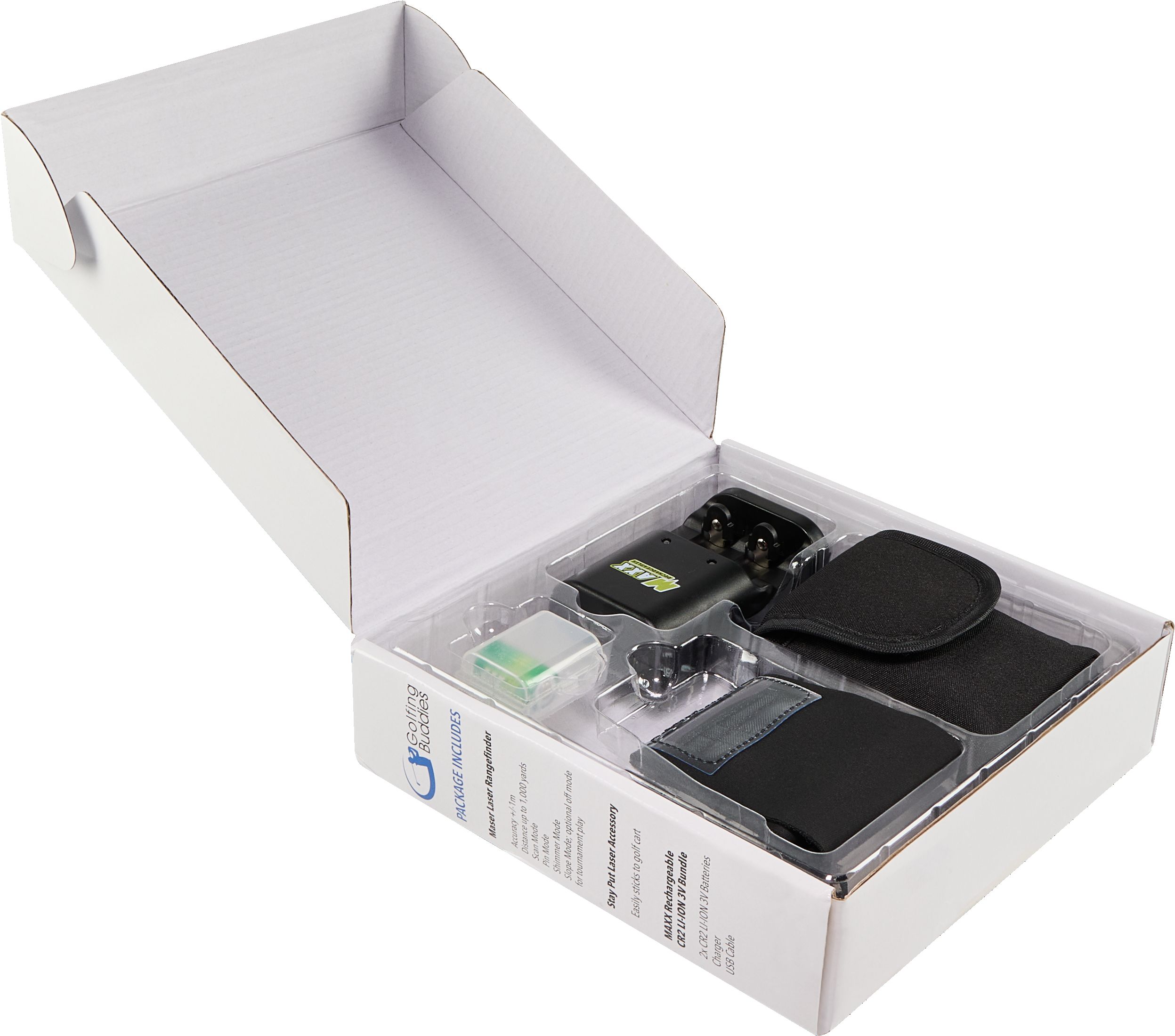 Golf Buddy Complete Rangefinder Package