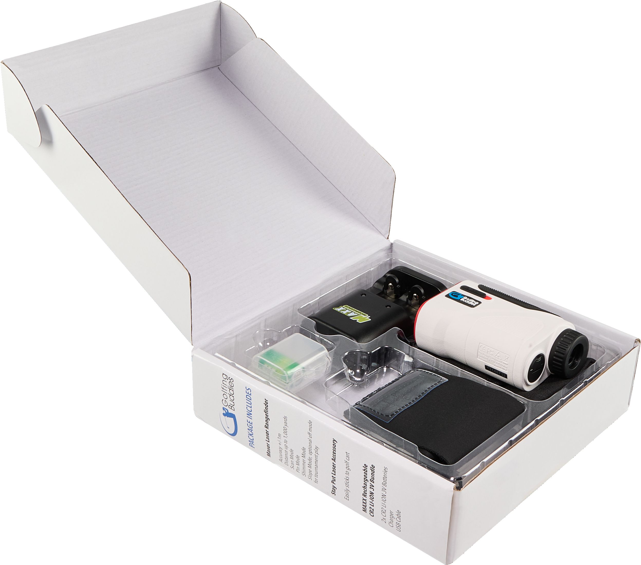 Golf Buddy Complete Rangefinder Package