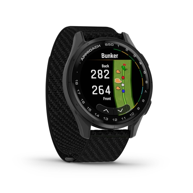 Garmin Approach® S50 GPS Golf Watch Front_Angled_Right