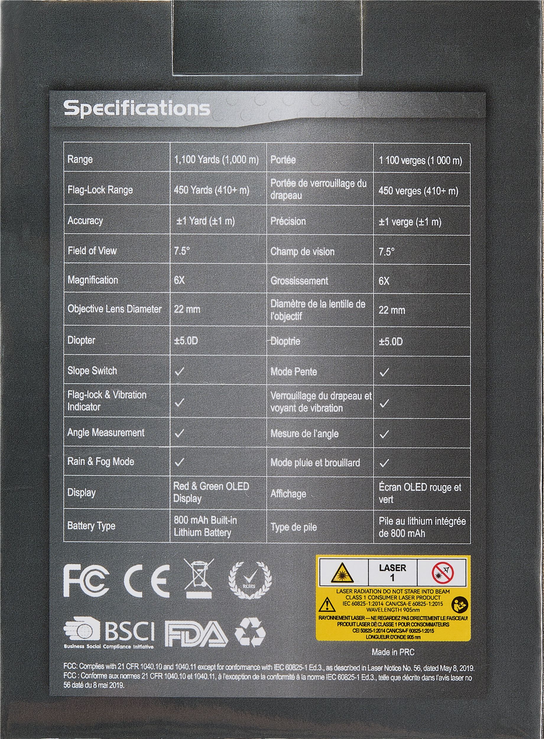 Powerbilt TPX Golf Range Finder