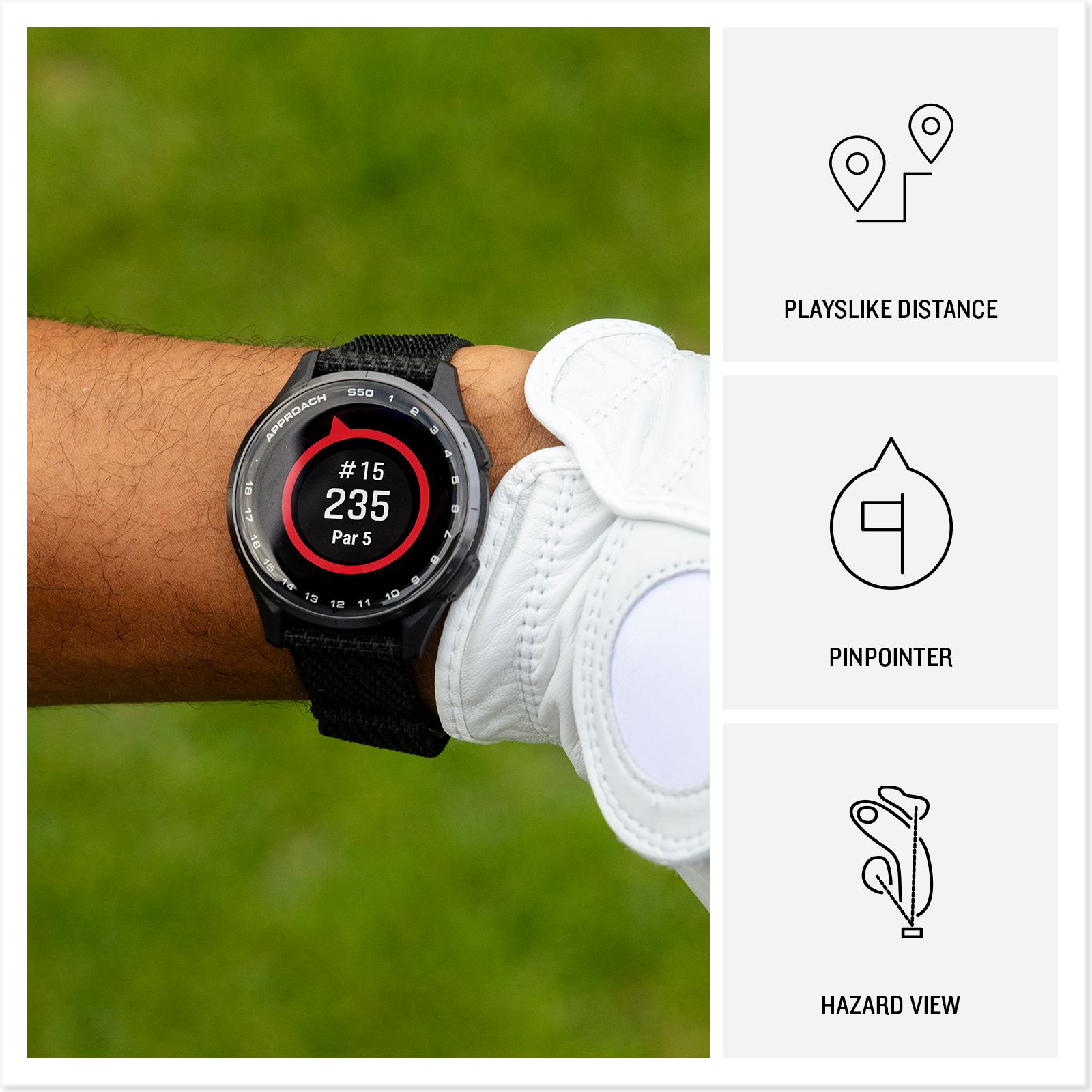 Garmin Approach S50 Golf GPS Watch