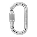 Petzl OK Oval Screwgate Lightweight Carabiner Front_Flat