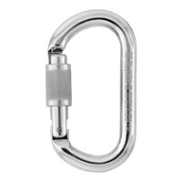 Petzl OK Oval Screwgate Lightweight Carabiner Front_Flat