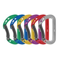 PETZL Spirit Bent Gate Carabiners 6pk Front_Flat