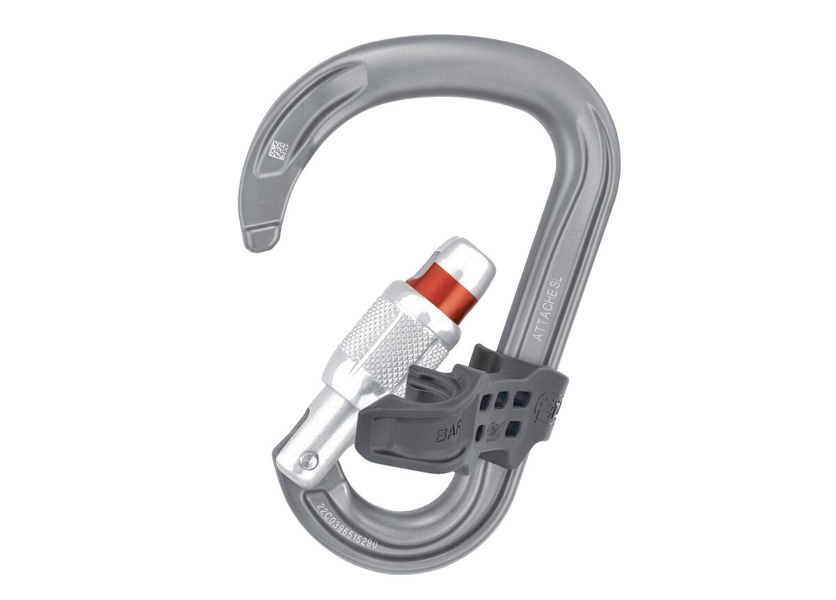 Petzl Attache Bar Screw Lock Carabiner Side_Left