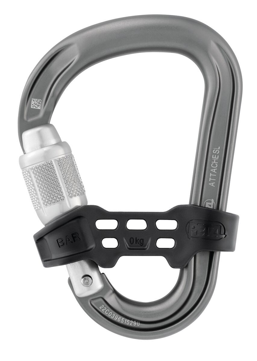 Petzl Attache Bar Screw Lock Carabiner Side_Left