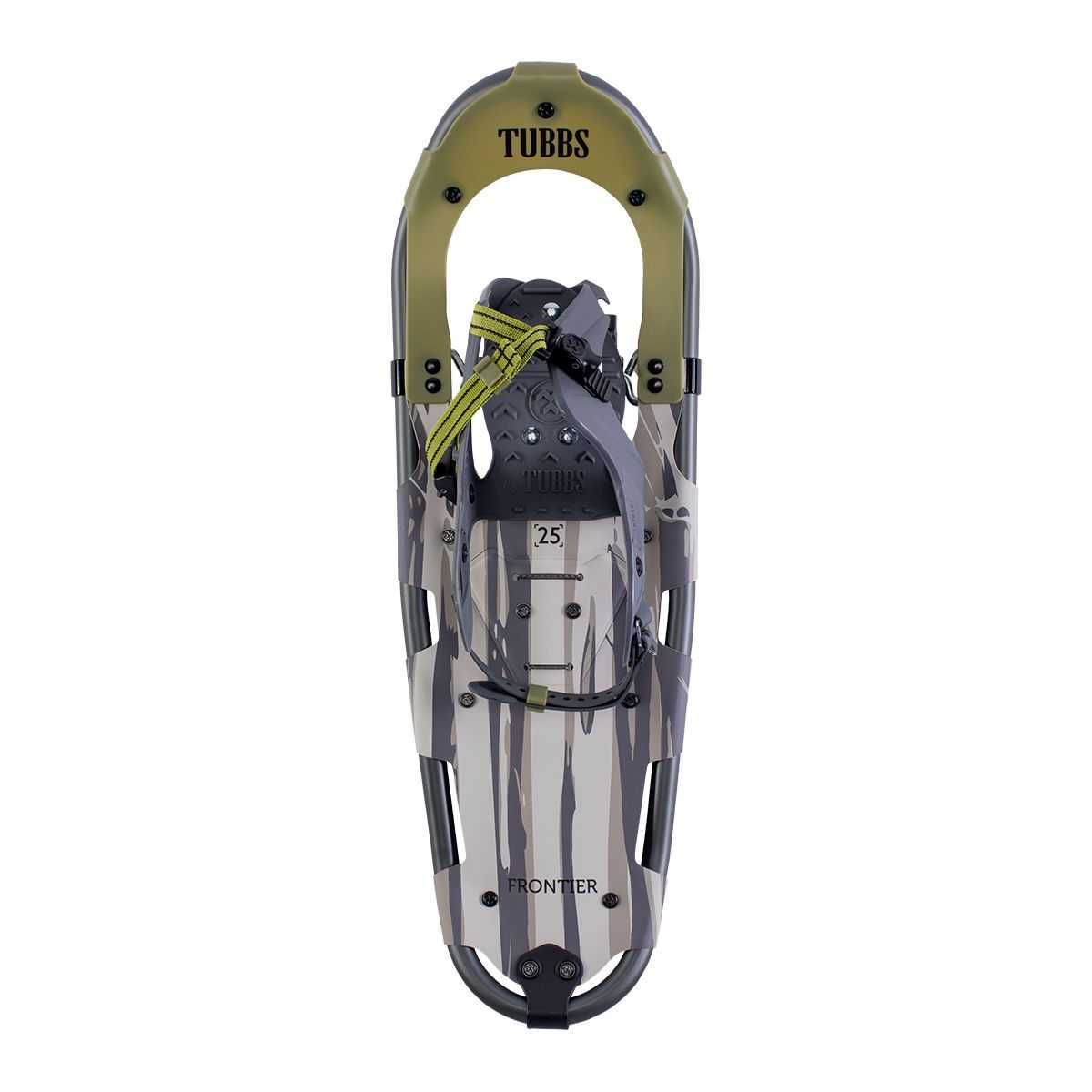 TUBBS 36" Frontier Men's Lightweight Snowshoes Overhead_Flat