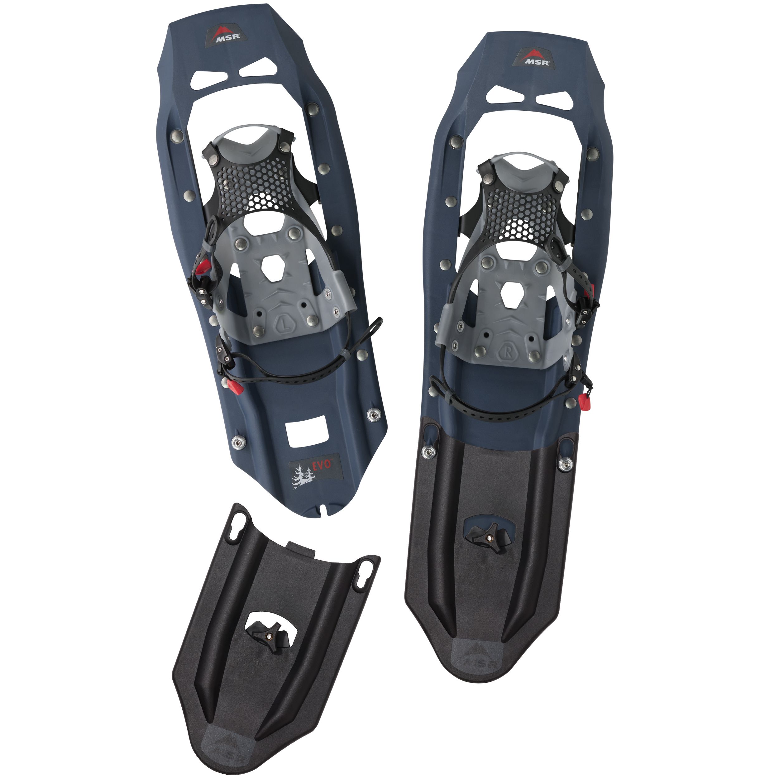 MSR Men's Evo Trail 22 Snowshoes Overhead_Flat